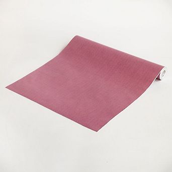 Peachblow Pink Peel and Stick Wallpaper Roll Self Adhesive Vinyl Wall Covering for Home Decor