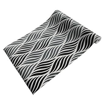 Piano Wave Peel and Stick Wallpaper Roll Self Adhesive Vinyl Wall Covering for Home Decor