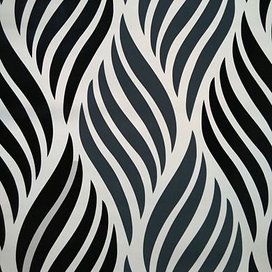 Piano Wave Peel and Stick Wallpaper Roll Self Adhesive Vinyl Wall Covering for Home Decor