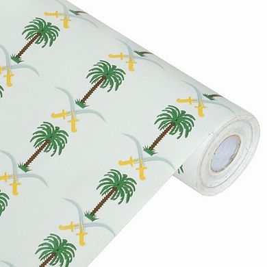 Tree Pattern Peel and Stick Wallpaper Roll Self Adhesive Vinyl Wall Covering for Home Decor