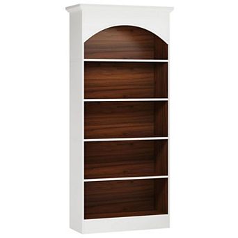 5 tier Vertical Bookcase Storage Unit With Open Shelves For Living Room And Office
