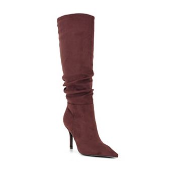 Nine West Giorah Women's Slouch Wide-Calf Tall Boots
