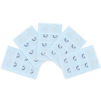 Lady 3 x 2 Hooks Brassiere Bra Strapless Extension Strap Extender 5 pc