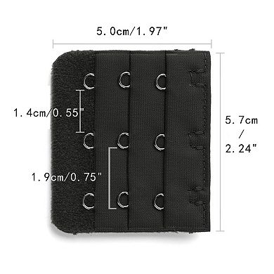Ladies 3 Hook Bra Extension 1 Pcs