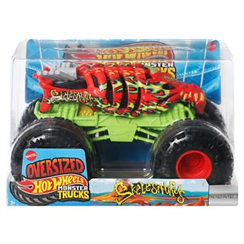 Hot Wheels Skelesaurus 1:24 Scale Oversized Monster Truck Toy