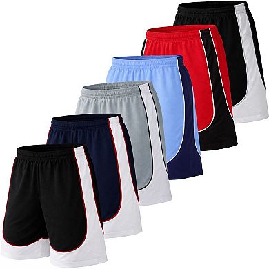 Jump Start Men's Moisture Wicking Performance Mesh Shorts