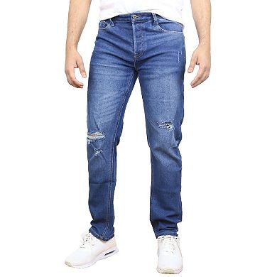 Blue Ice Men's Stretch Ripped Jeans-2 Pack