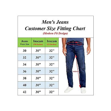Blue Ice Men's Stretch Cargo Pocket Jeans