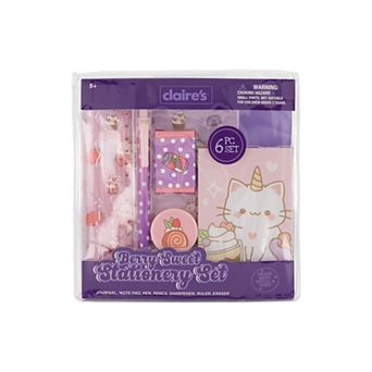 Claire's 6 pc Stationery Set