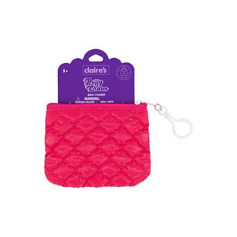 Claire's Pink Mini Wallet Bag Charm