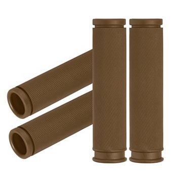 4 pc Non-Slip Bike Handlebar Grips, Rubber Bicycle Grips Cover Bike Handle Bar Wrap