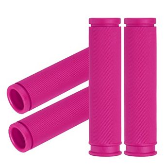 4 pc Non-Slip Bike Handlebar Grips, Rubber Bicycle Grips Cover Bike Handle Bar Wrap