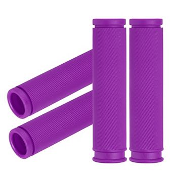 4 pc Non-Slip Bike Handlebar Grips, Rubber Bicycle Grips Cover Bike Handle Bar Wrap