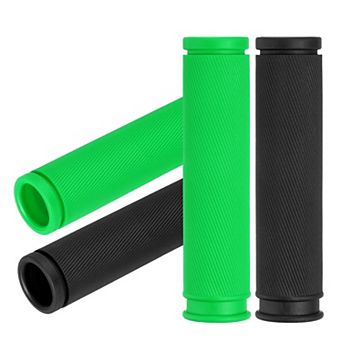 4 pc Non-Slip Bike Handlebar Grips, Rubber Bicycle Grips Cover Bike Handle Bar Wrap