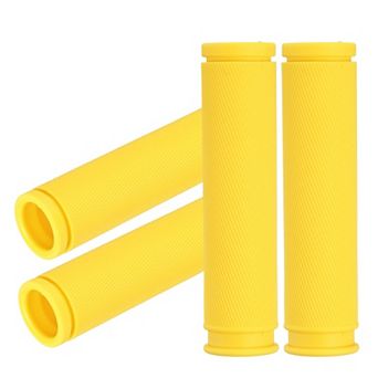 4 pc Non-Slip Bike Handlebar Grips, Rubber Bicycle Grips Cover Bike Handle Bar Wrap