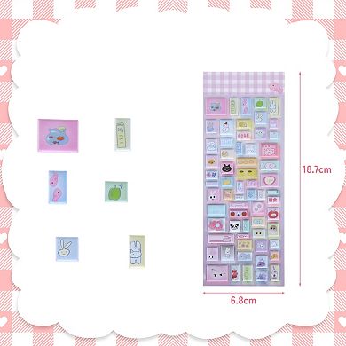 7.36" Stickers, Premium Adhesive, Cute Stickers
