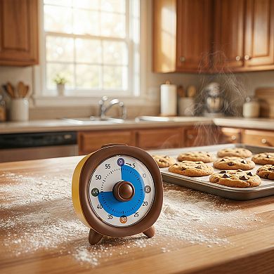 60 Minute Kitchen Timer, Digital Visual Timer , Loud Alarm Countdown Clock