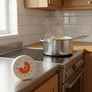 60 Minute Kitchen Timer, Digital Visual Timer for Student and Adults, Study Tool