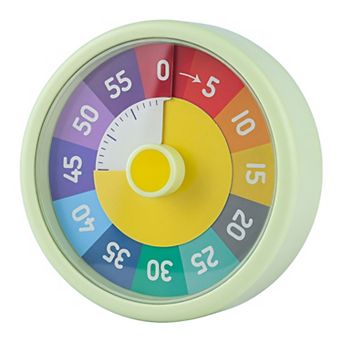 60 Minute Kitchen Timer, Digital Visual Timer for Student and Adults, Study Tool