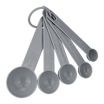Plastic Measuring Spoons for Liquid and Dry Ingredients, Good for Daily Meal Prep