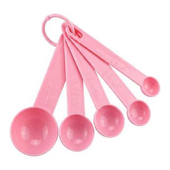 Plastic Measuring Spoons for Liquid and Dry Ingredients, Good for Daily Meal Prep