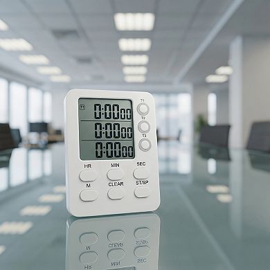 Kitchen Timer, Loud Alarm Clock Backing Stand Cooking Timers