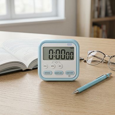 Kitchen Timer Magnetic Backing Stand Cooking Timers, Digital Timer Teacher Supplies