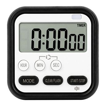 Kitchen Timer Magnetic Backing Stand Cooking Timers, Digital Timer Teacher Supplies