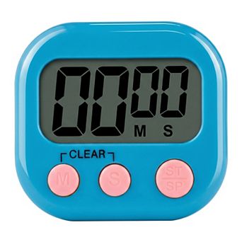 Kitchen Timer Loud Alarm Clock Magnetic Backing Stand Cooking Timers