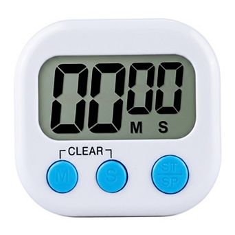 Kitchen Timer Loud Alarm Clock Magnetic Backing Stand Cooking Timers