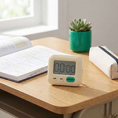 Kitchen Timer, Loud Alarm Clock Magnetic Backing Stand Cooking Timers, Digital Timer