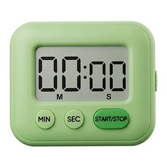 Kitchen Timer, Loud Alarm Clock Magnetic Backing Stand Cooking Timers, Digital Timer