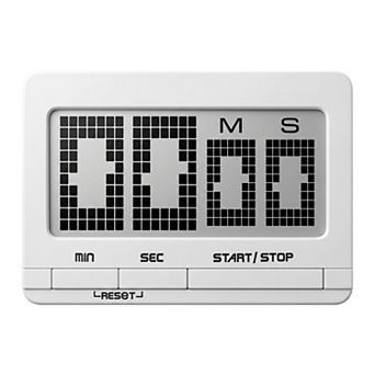 Kitchen Timer, Loud Alarm Clock Digital Timer Teacher Supplies for Study and Work