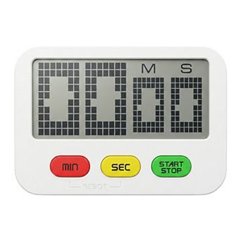 Kitchen Timer, Loud Alarm Clock Digital Timer Teacher Supplies for Study and Work