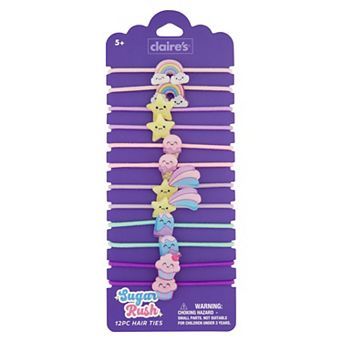 Claire's Sugar Rush 12-Pack Hair Ties