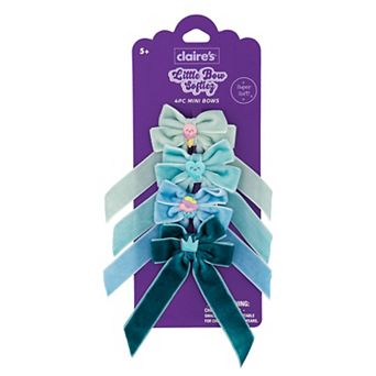 Claire's 4 pc Mini Hair Bows
