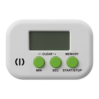 Kitchen Timer with Loud Alarm, Magnetic Backing and Stand