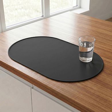 6 Pack Silicone Placemats for Kitchen Dining Table Decor Heat Resistant Table Placemats 21x11 inch