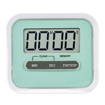 Digital Kitchen Timer, Loud Alarm Clock with Magnetic Backing and Stand