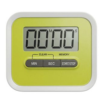 Digital Kitchen Timer, Loud Alarm Clock with Magnetic Backing and Stand