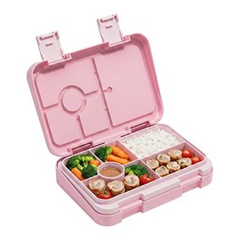 Bento Box Adult Lunch Box, PP Material Heat Resistant Stackable Meal Prep Container for Work Travel
