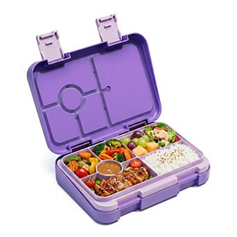 Bento Box Adult Lunch Box, PP Material Heat Resistant Stackable Meal Prep Container for Work Travel