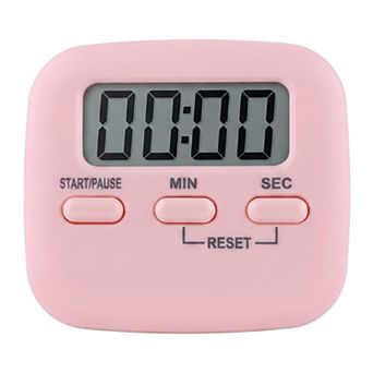 Kitchen Timer with Loud Alarm, Magnetic Backing and Stand, Digital Cooking Timer