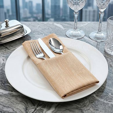 12 Pack Jacquard Cloth Napkins Washable and Reusable Table Dinner Napkins for Restaurant