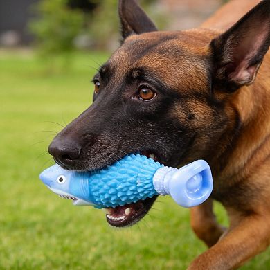 Bacon Flavor Squeaky Chew Toys Teeth Cleaning for Medium Large Dogs