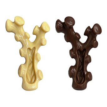 2 Pack Durable Dog Chew Toys Teeth Cleaning for Medium Large Dogs