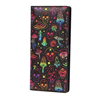 Women's RFID Blocking Long Wallet, 12 Card Slots, Cute Cartoon Print, for Travel & Daily Use