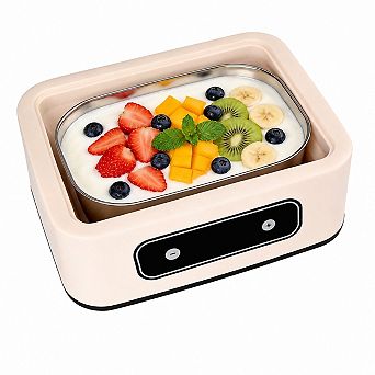 1.7-qt Stainless Steel Yogurt Maker with Adjustable Temperature and Timer 1 pc