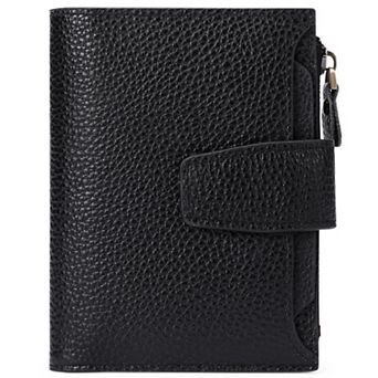 PU Leather Bifold Wallet for Women, RFID Blocking with 12 Card Slots Coin Pouch,for Daily Travel