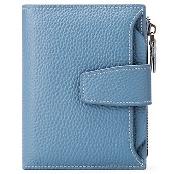 PU Leather Bifold Wallet for Women, RFID Blocking with 12 Card Slots Coin Pouch,for Daily Travel